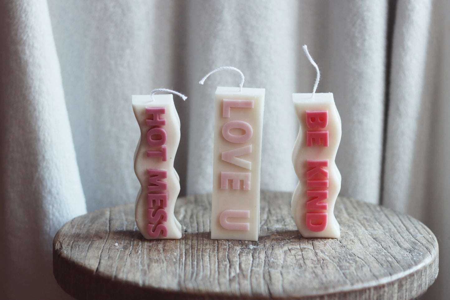 LETTER CANDLE